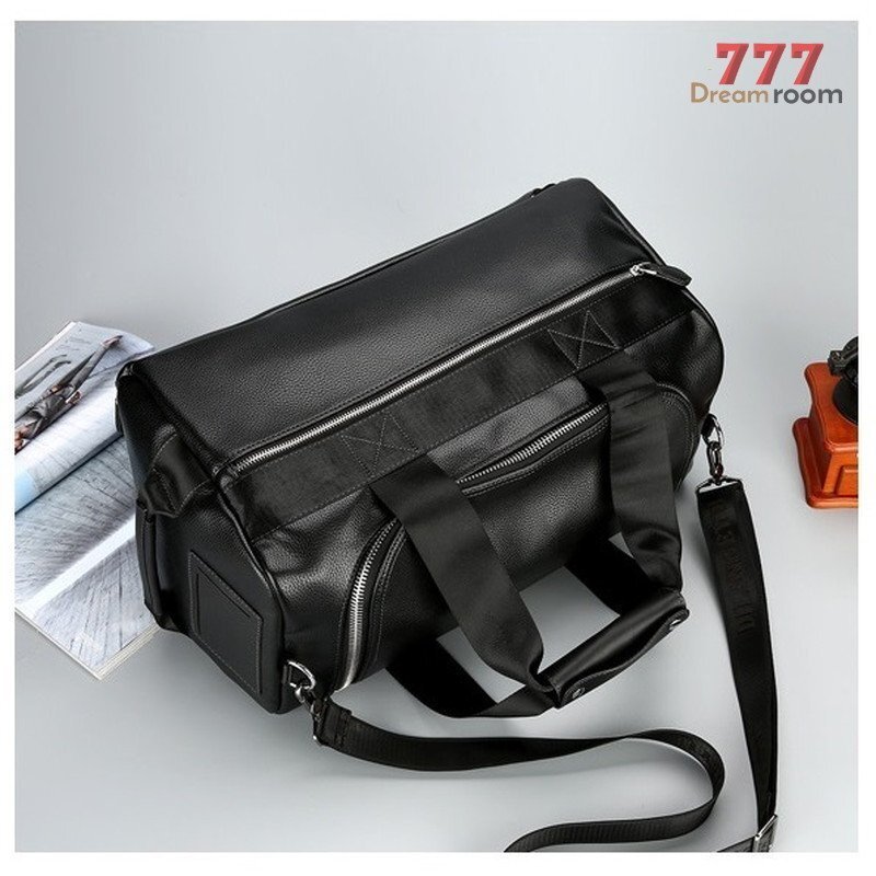 大型?多機(jī)能 4way トラベルBAG 【ブラック】 旅行 スーツケース 登山 リュック ボストン ショルダー ビジネスバッグ K-177