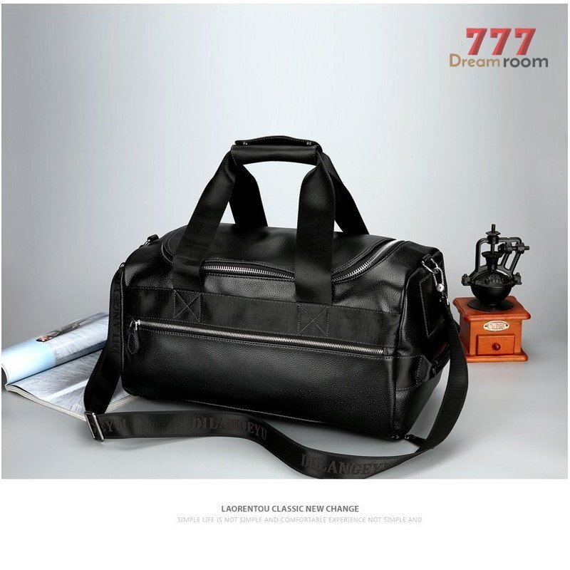 大型?多機(jī)能 4way トラベルBAG 【ブラック】 旅行 スーツケース 登山 リュック ボストン ショルダー ビジネスバッグ K-177