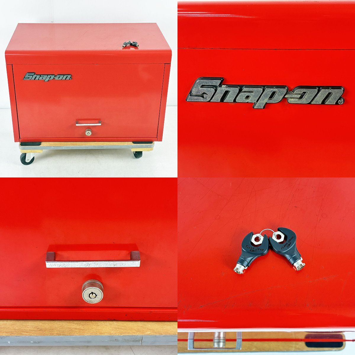 中古品 Snap-on スナップオン トップチェスト KRA4059 鍵付き カナダ制 工具箱 ツールボックス [Q844]