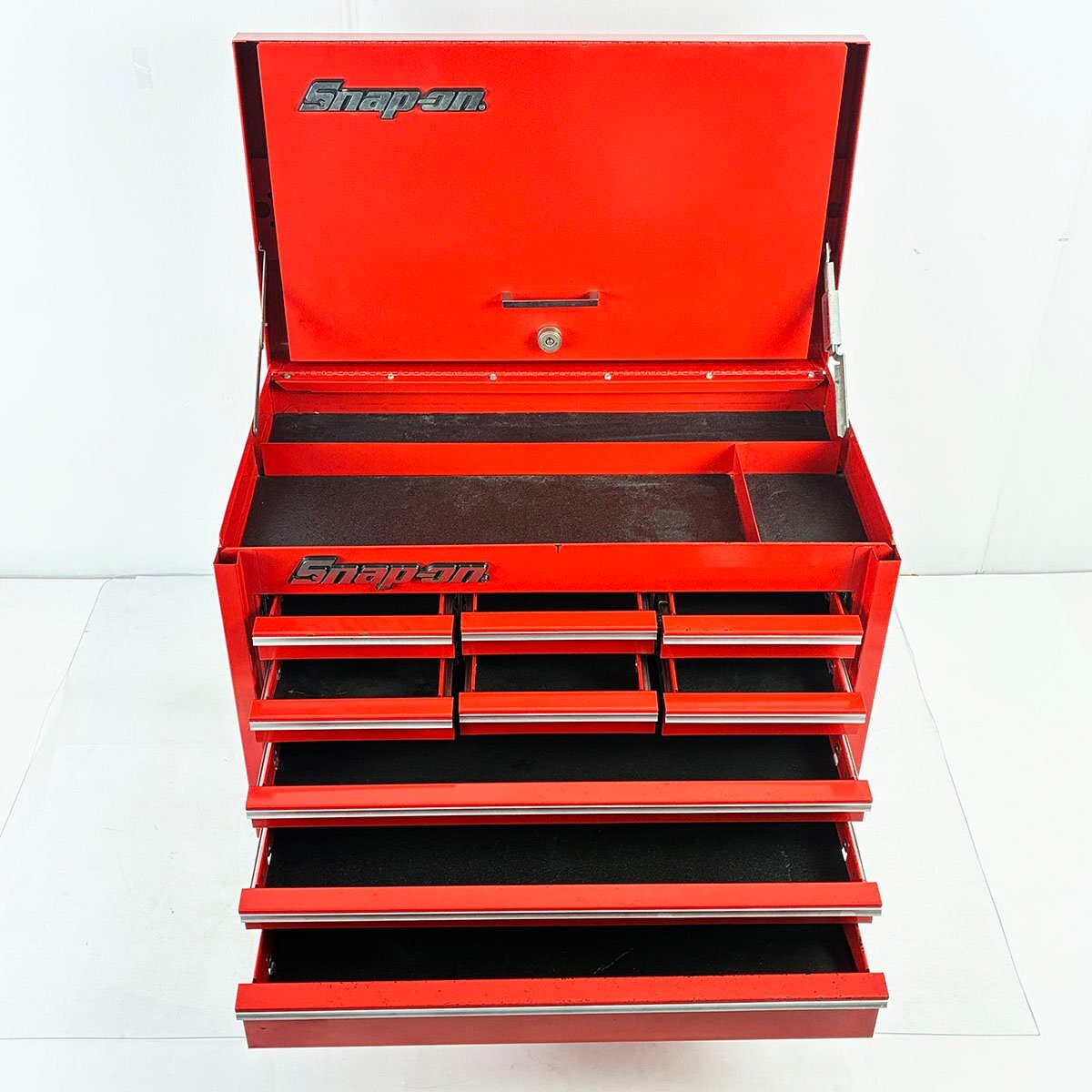 中古品 Snap-on スナップオン トップチェスト KRA4059 鍵付き カナダ制 工具箱 ツールボックス [Q844]