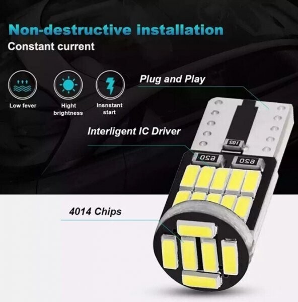 B21A デイズルークス 超爆光! T10 LED ルームランプ バックランプ ポジション球 ナンバー灯 8個セット 日産 /45/10/26/t31