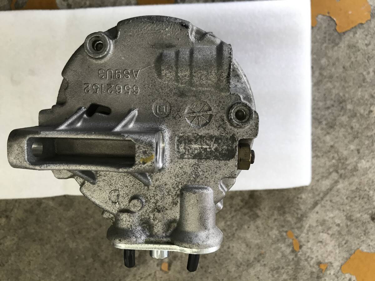 値下げ！　マセラティ　クアトロポルテ　エアコンコンプレッサー 中古ジャンク品　コア用_画像7