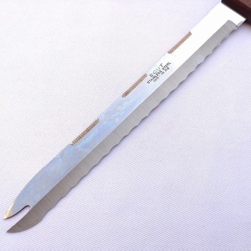  нож для замороженных продуктов Special .SCUT STAINLESS STEEL 100-10 RG лезвие длина примерно 235. европейского типа кухонный нож замороженные продукты для нож рефрижератор кухонный нож . шт режущий инструмент не использовался товары долгосрочного хранения [2316]