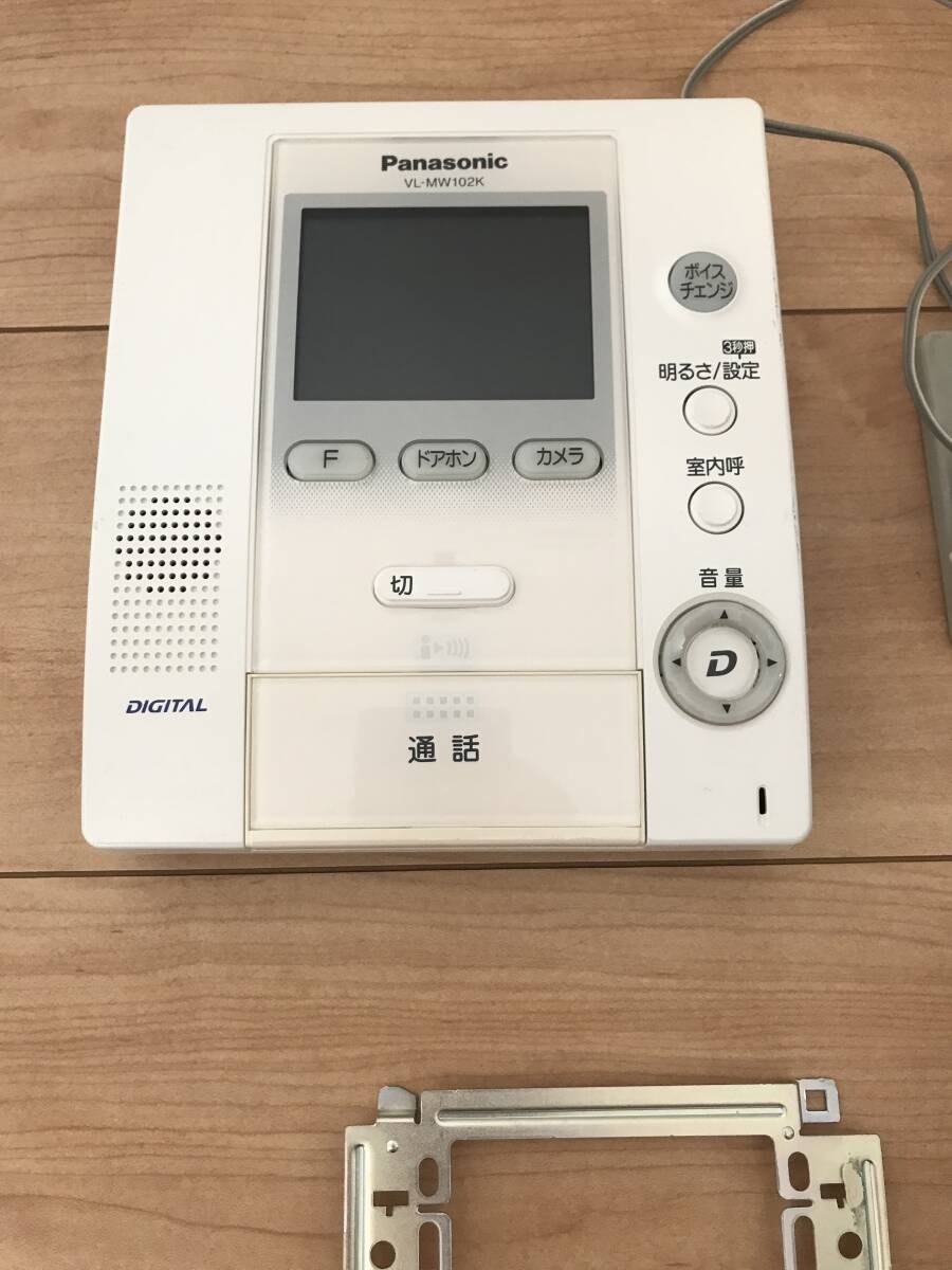 百円スタート　Panasonic インターホン VL-MW102K VL-V564 パナソニック ドアホン　子機(jī) VL-W600