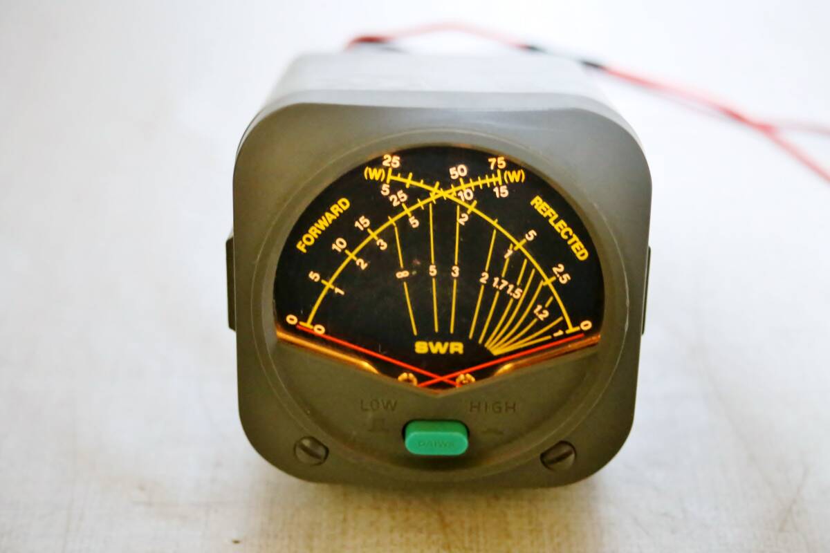  Daiwa CN-465M SWR& энергия итого 140~450MHz 15W/75W маленький размер * легкий Cross измерительный прибор 