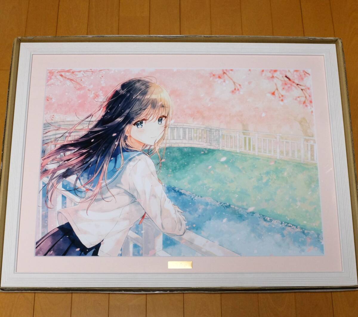 Hiten 「 はるかぜ 」 複製原画 A2サイズ 【直筆サイン入り保証