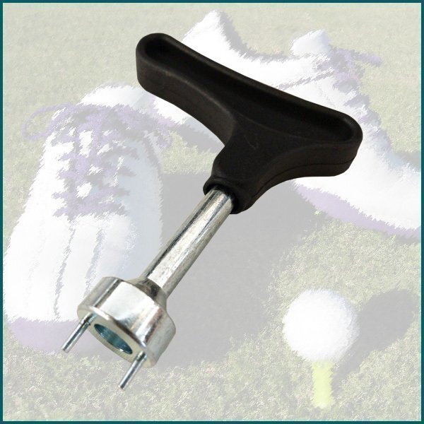 ★送料無(wú)料 ゴルフシューズ 2ポイント スパイク 鋲 交換 レンチ adidas PUMA 簡(jiǎn)単 golf ゴルフ 用品 コンパクト 軽量 ハンドル リムーバー