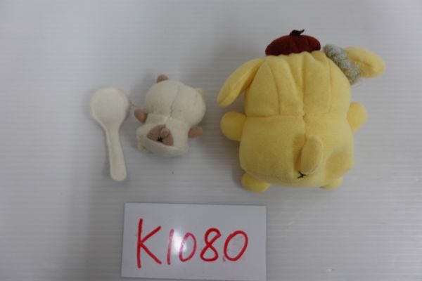 ポムポムプリン ぬいぐるみ キーホルダー 当時物 平成レトロ