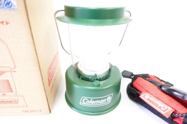 【k1177】Coleman LEDランタン TAC 09112 ＆ ミニポーチ 現状渡し アウトドア_画像2