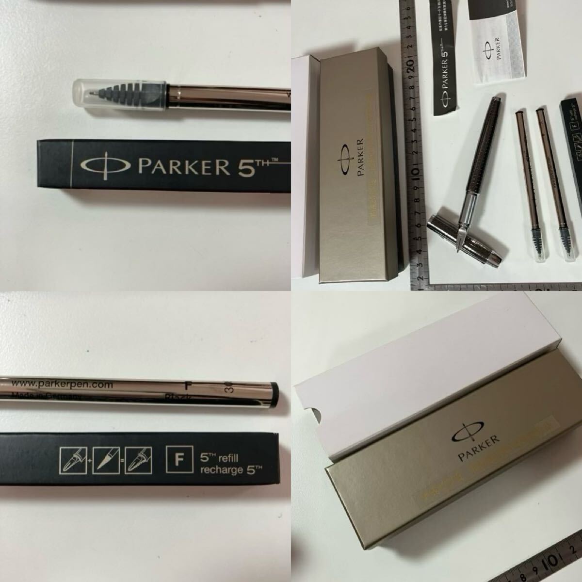 【未使用品】PARKER パーカー　 萬年筆　箱　カバー付き　箱シール貼り付け　★20