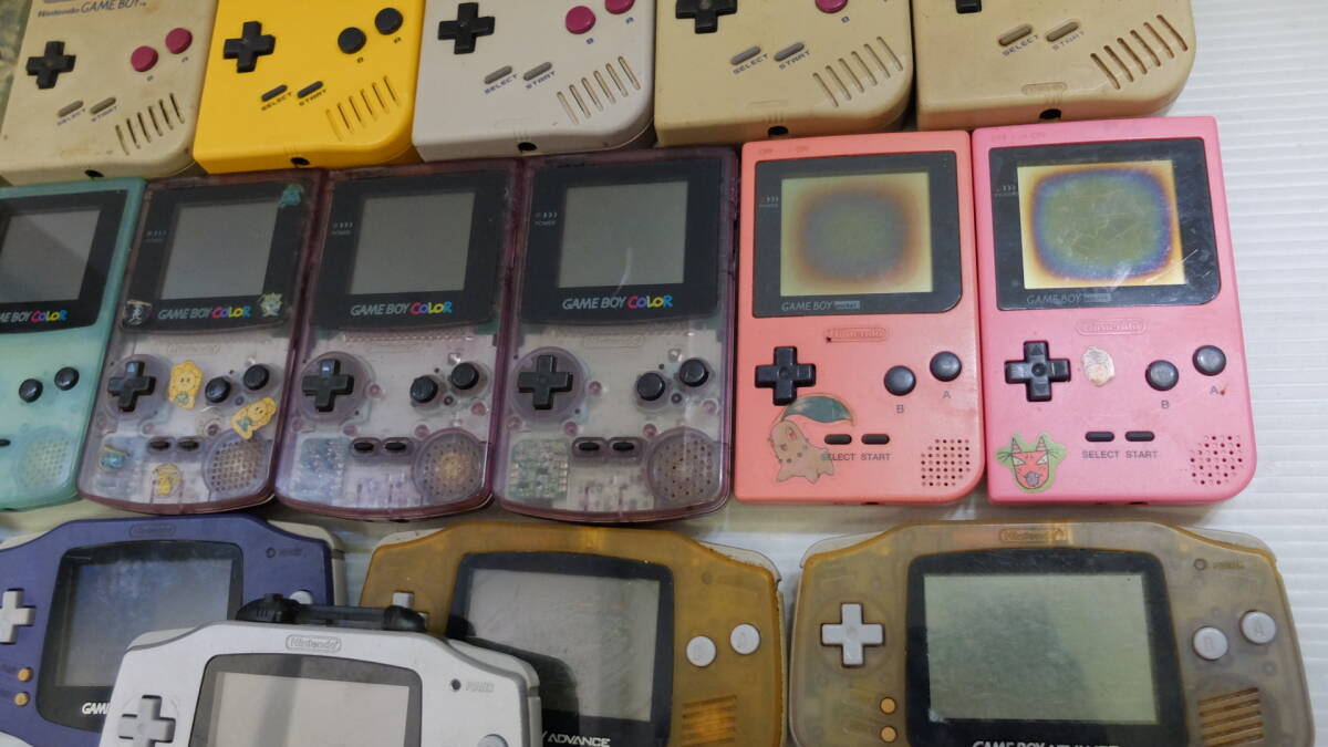  Game Boy карман / Game Boy Advance / Game Boy цвет / Game Boy корпус совместно 22 шт. комплект 
