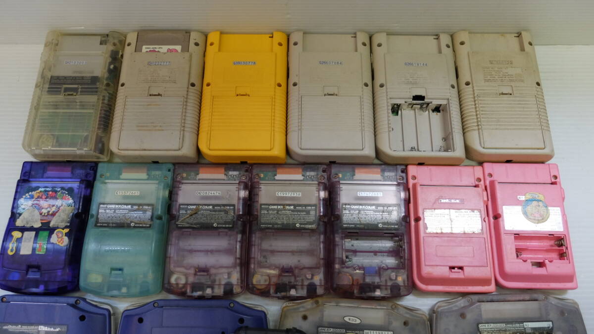  Game Boy карман / Game Boy Advance / Game Boy цвет / Game Boy корпус совместно 22 шт. комплект 
