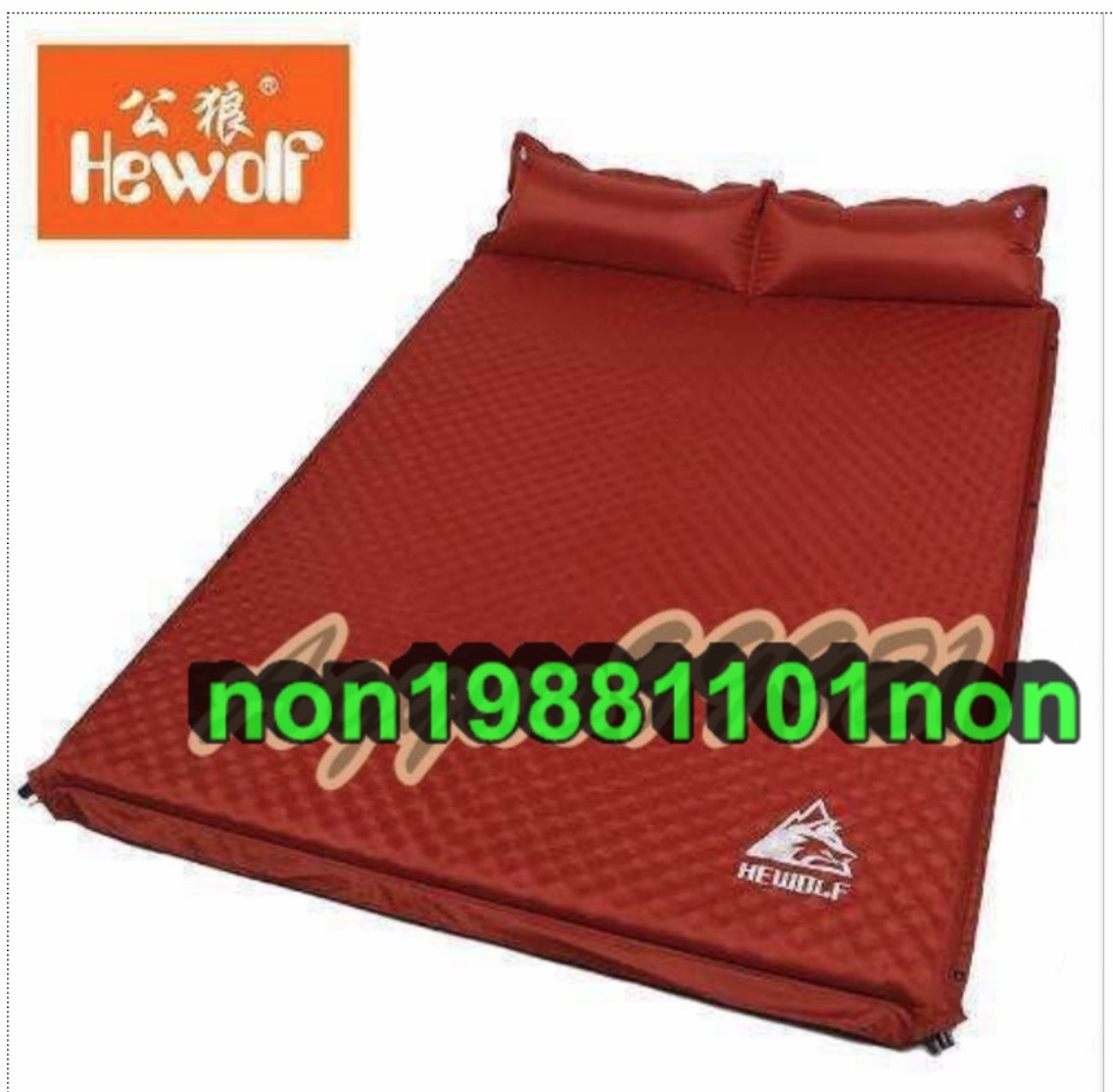 HEWOLF наружный толщина 5 см автоматика надувной подушка накладка наружный палатка кемпинг коврик двойной надувной bed матрац 