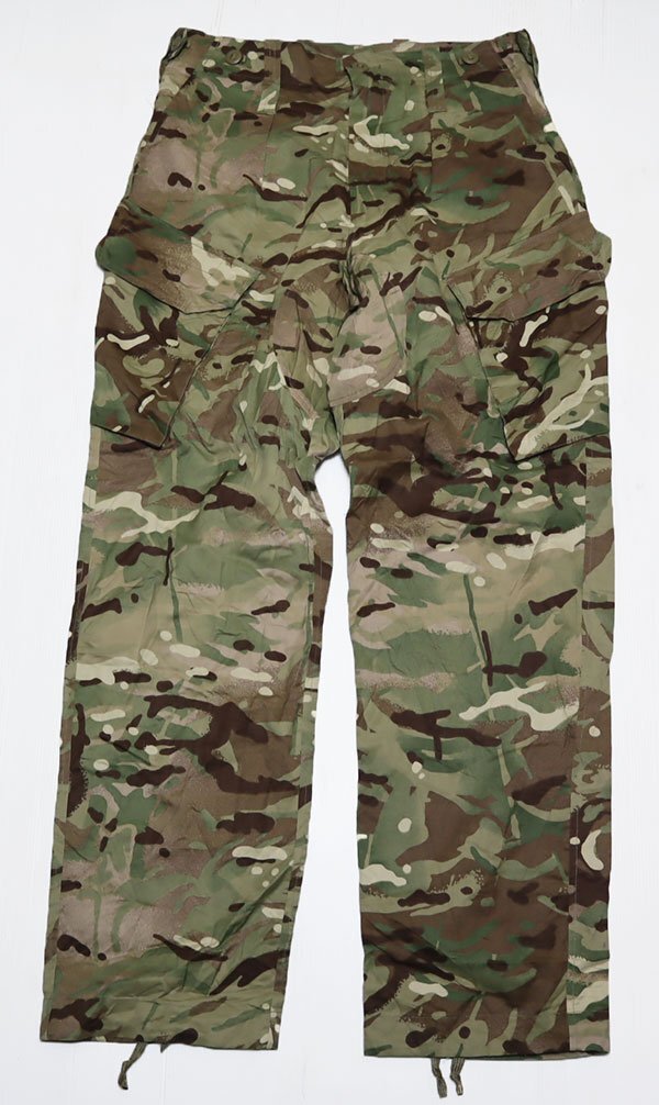 MP26イギリス軍実物ARMYアメリカ古著マルチカム柄カーゴパンツ迷彩ミリタリーパンツTROUSERSコンバットパンツ80/84/100オールドスタイ