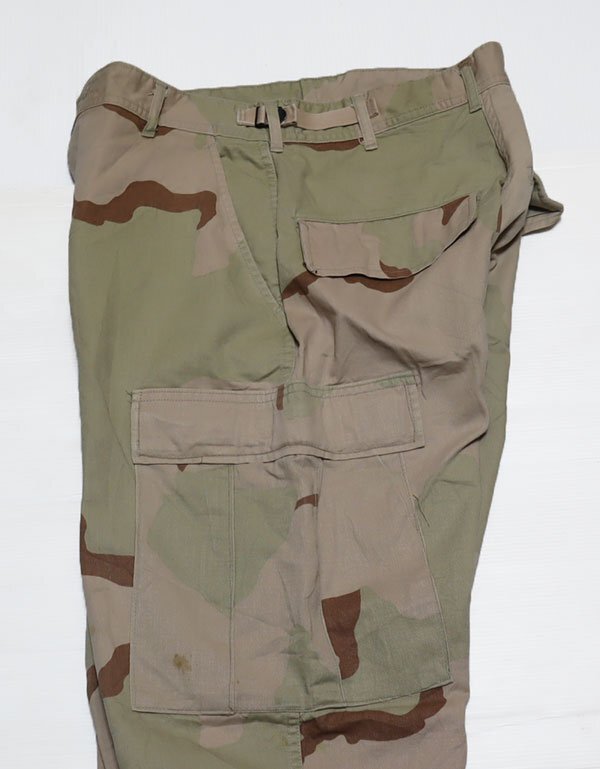 MP61米軍実物ARMYアメリカ古著デザートカモ柄コンバットパンツ3CカーゴパンツSリップストップ迷彩COMBATミリタリーパンツ90’ビンテージACU