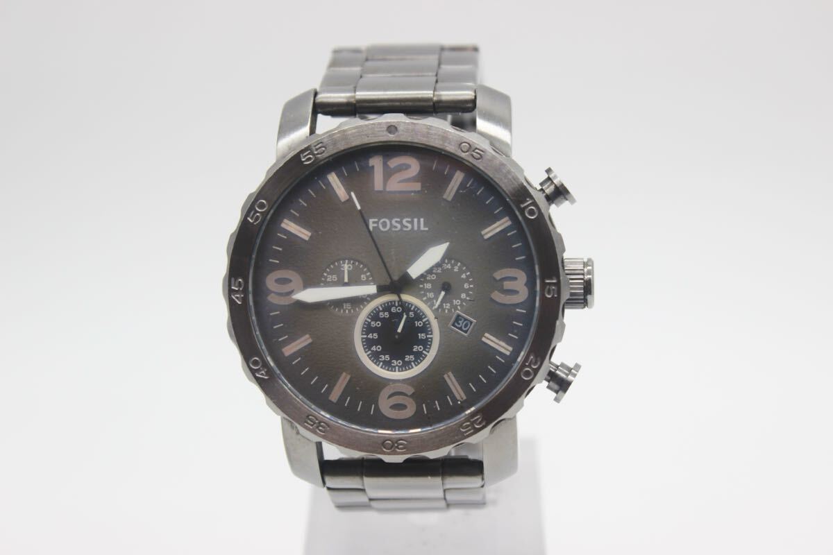 FOSSIL メンズ　腕時計　クォーツ　クロノグラフ　稼働中