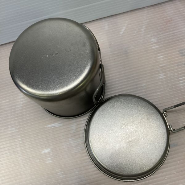 おまとめ　スノーピーク　クッカー　他　キャンプ　シェラかプ　アウトドア　ケトル　鍋　調(diào)理　登山　9mc02064657