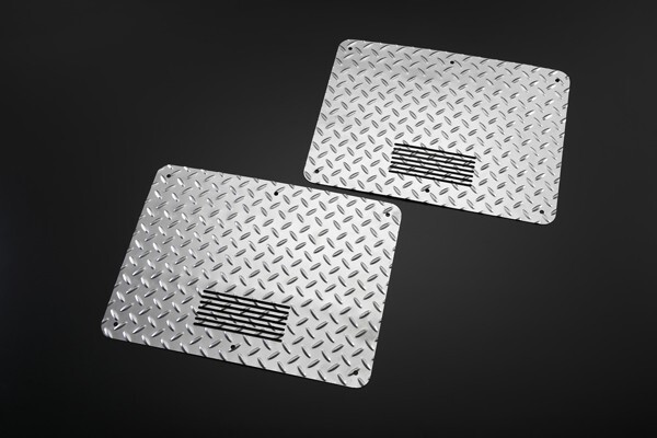 DA64V/DA17V エブリイ バン ラゲッジ サイドパネル アルミ 縞板 検) トランク 內(nèi)裝 內(nèi)張り ボード インテリア パネル