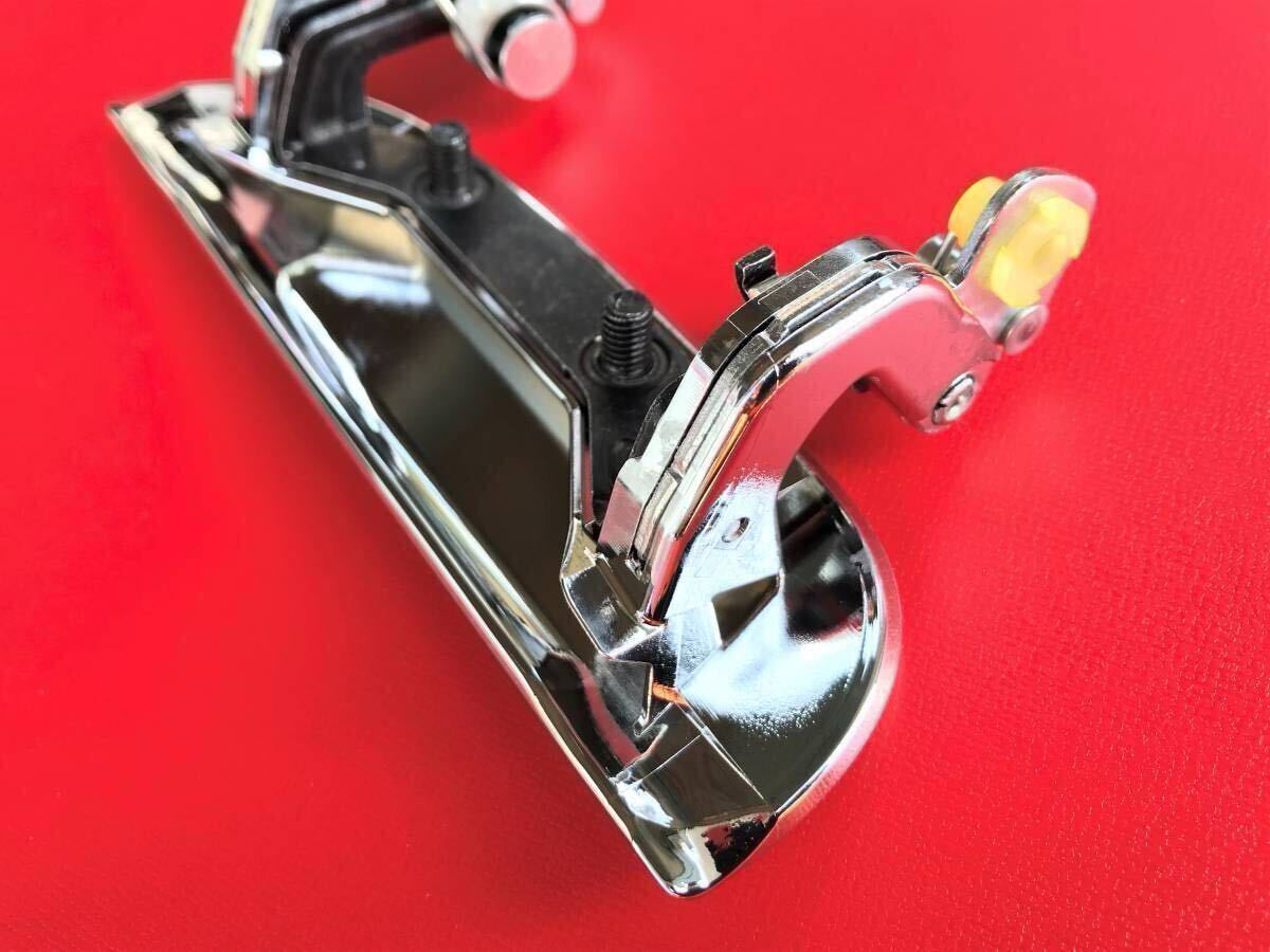 ★新品/未使用★ ダイハツ 純正品 ムーヴ L150S L152S L160S メッキ ドアノブ アウターハンドル 右 左 右側 左側 フロント リア L250S ミラ