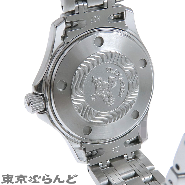 101786417 オメガ OMEGA シーマスター 120m 2571.32 シルバー SS デイト 腕時(shí)計(jì) レディース クォーツ式 電池交換済 仕上済