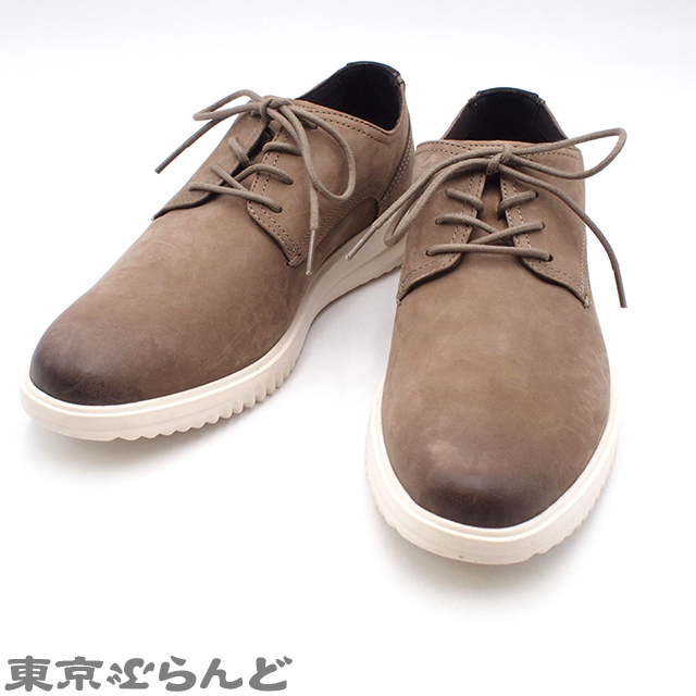 013010373 コールハーン グランド+ プレーントゥ オックスフォード C40933 グレージュ ヌバック 靴 8 1/2 スニーカー メンズ サンプル品