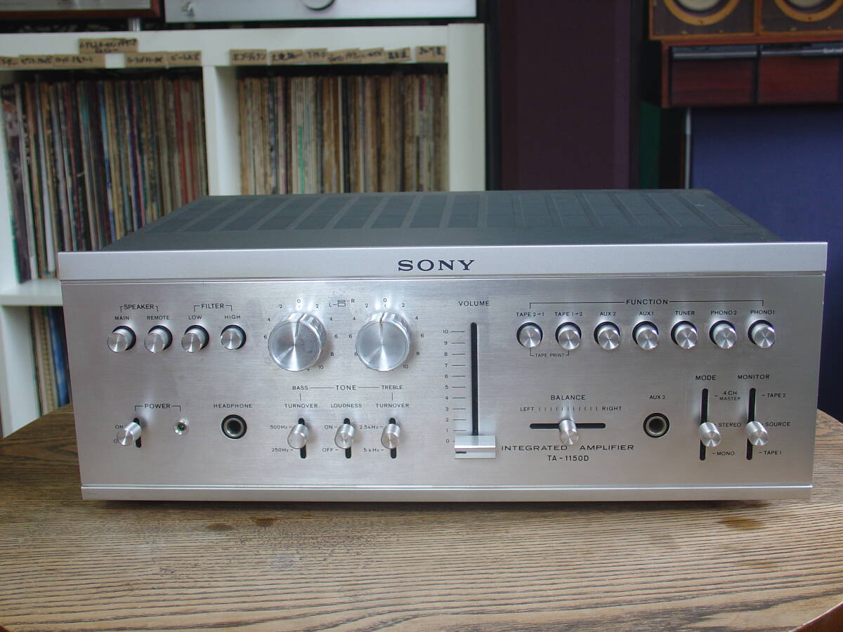 SONY TA-1150D Vintage аудио выход звука * ввод все подтверждено.Y59,800(1975 год примерно )
