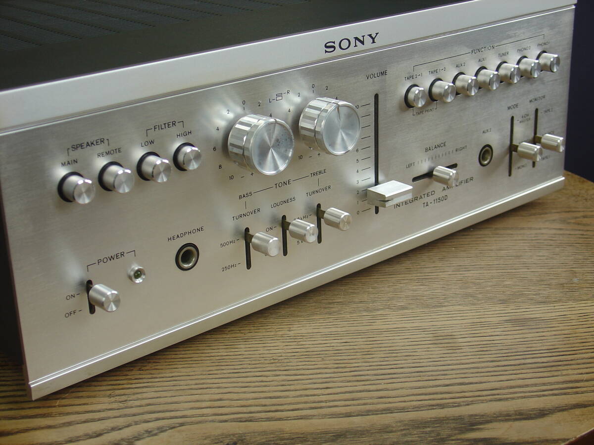SONY TA-1150D Vintage аудио выход звука * ввод все подтверждено.Y59,800(1975 год примерно )