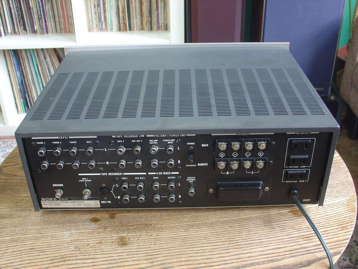 SONY TA-1150D Vintage аудио выход звука * ввод все подтверждено.Y59,800(1975 год примерно )