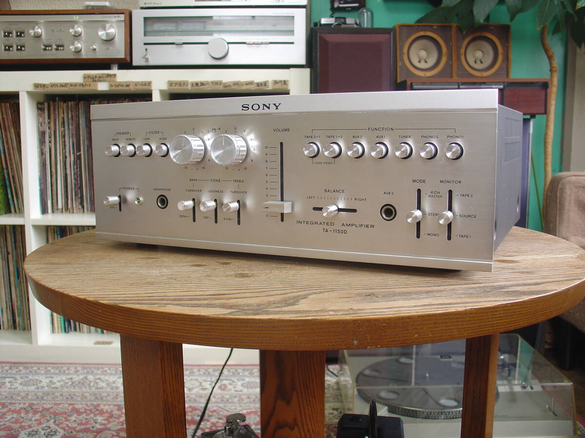 SONY TA-1150D Vintage аудио выход звука * ввод все подтверждено.Y59,800(1975 год примерно )