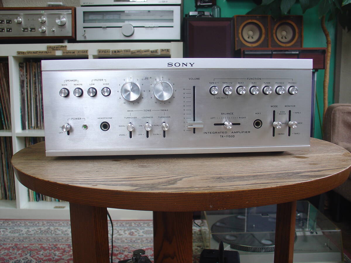 SONY TA-1150D Vintage аудио выход звука * ввод все подтверждено.Y59,800(1975 год примерно )