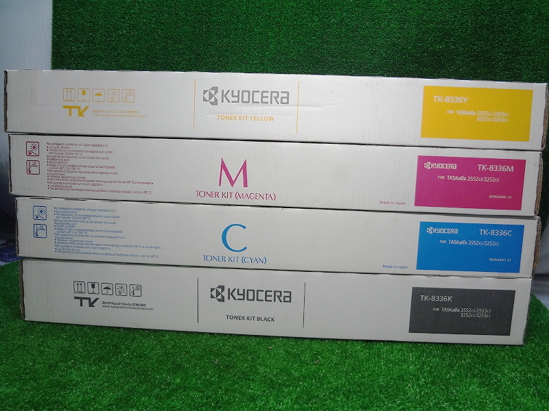 Kヲみ0707 新品■KYOCERA 京セラ■京セラトナー トナーキット■TK-8336K ブラック■TK-8336C シアン■TK8336M マゼンタ■TK-8336Y イエロー