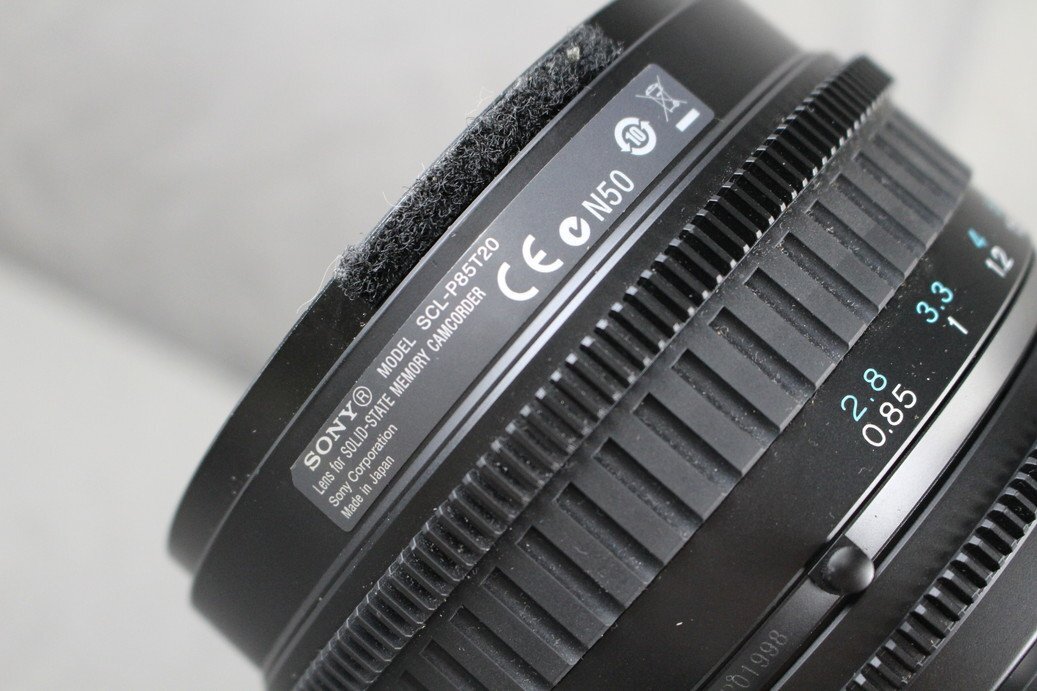 【G】SONY PMW-F3 デジタルシネマカムコーダー + SONY SCL-P85T20 85mm PLマウント単焦點(diǎn)レンズ ソニー 3070995【送料無(wú)料!!】