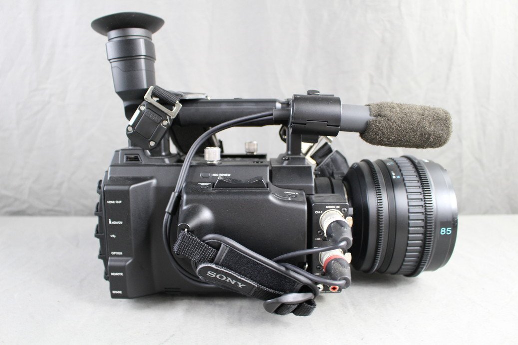 【G】SONY PMW-F3 デジタルシネマカムコーダー + SONY SCL-P85T20 85mm PLマウント単焦點(diǎn)レンズ ソニー 3070995【送料無(wú)料!!】