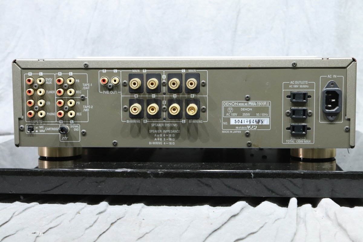 [J]DENON PMA-1500RII основной предусилитель Denon 3068432