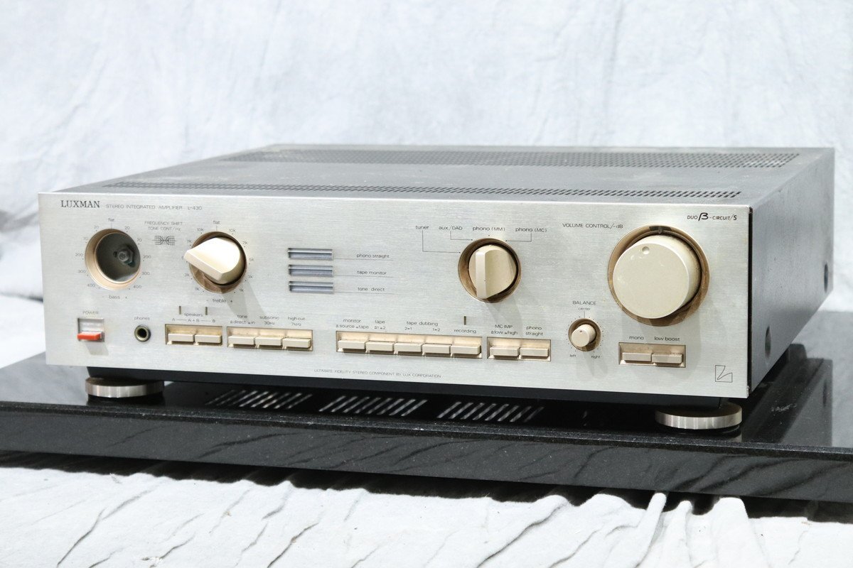 [J]LUXMAN L-430 основной предусилитель подставка man 3068605