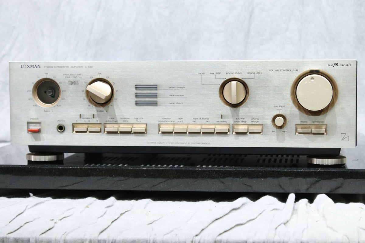 [J]LUXMAN L-430 основной предусилитель подставка man 3068605