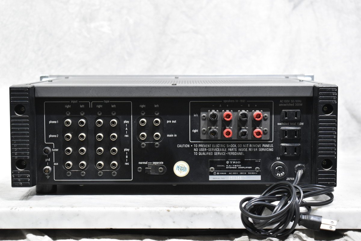 [J]TRIO KA-7500 основной предусилитель Trio 3104779