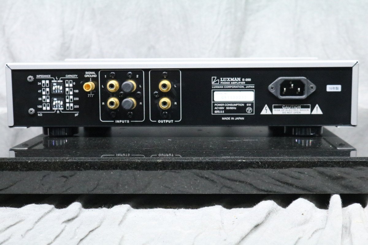 [C]LUXMAN E-250 фоно эквалайзер Luxman 3058175