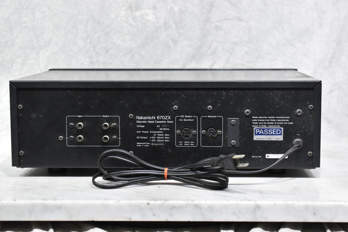 [J]Nakamichi 670ZX кассетная дека "Накамити" ② 3068476