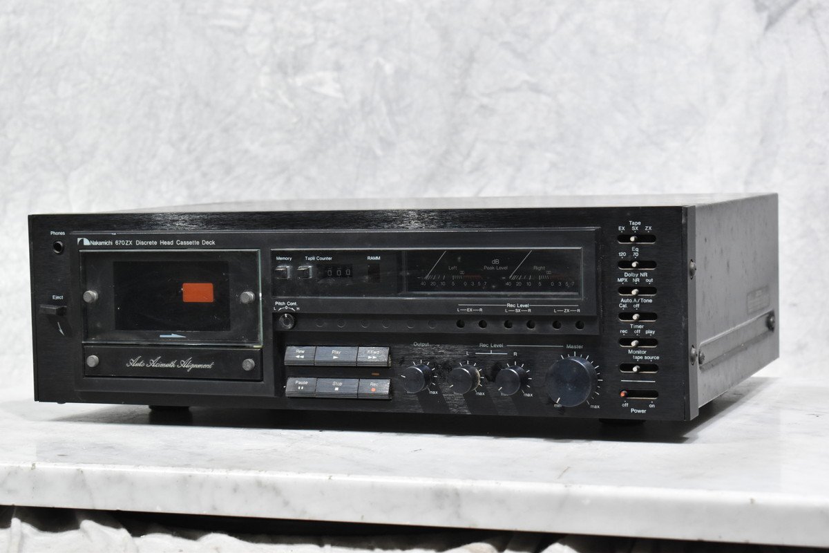 [J]Nakamichi 670ZX кассетная дека "Накамити" ② 3068476