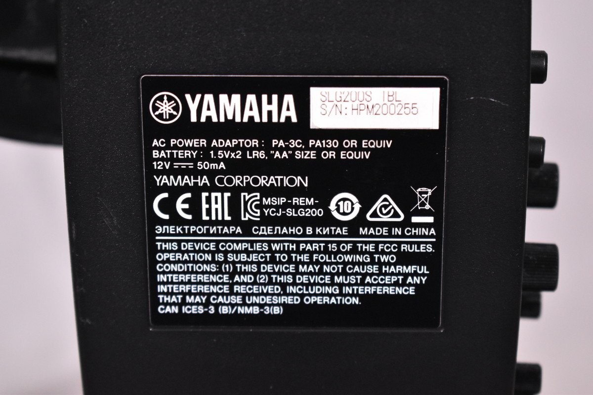 [G]YAMAHA SLG-200S IBL электроакустическая гитара / немой гитара Yamaha ② 3069072
