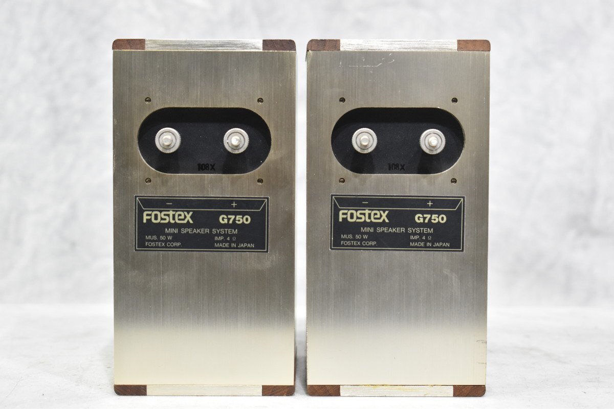 [J] Fostex G750 Mini динамик fo стерео ks3070720