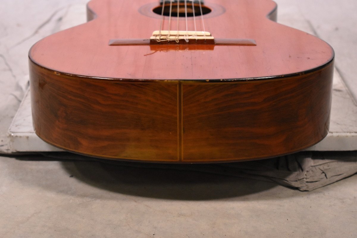 [J]Ryoji Matsuoka MODEL No.50 классическая гитара сосна холм хорошо .1972 год производства 3070075