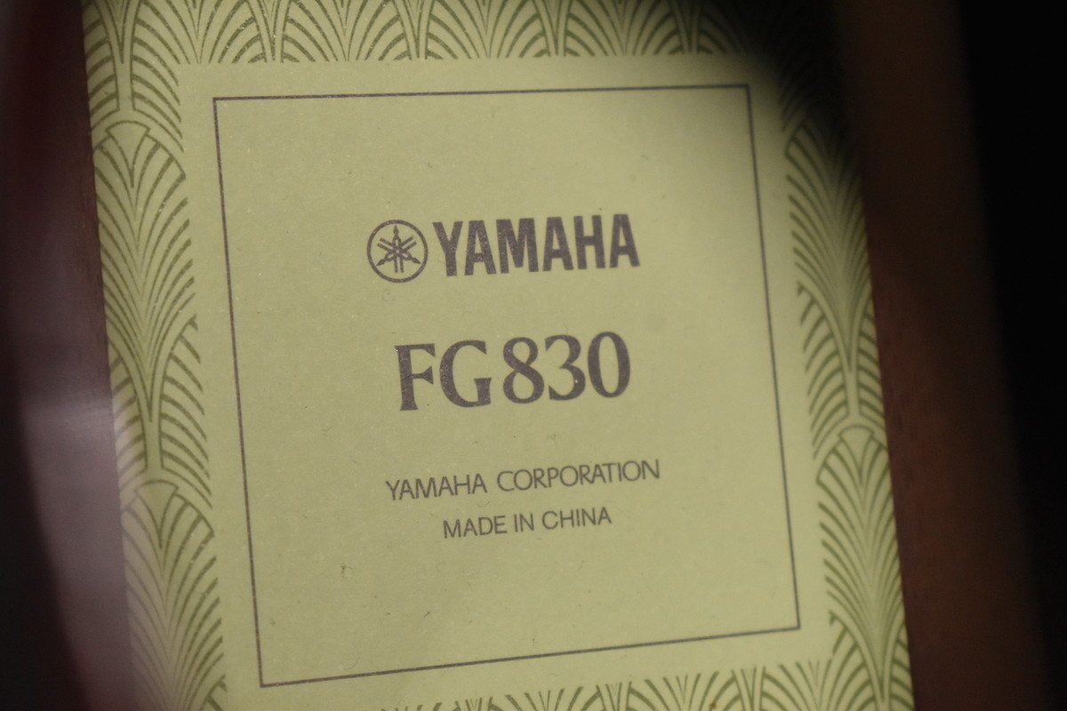 [G]YAMAHA FG830 акустическая гитара Yamaha 3071050