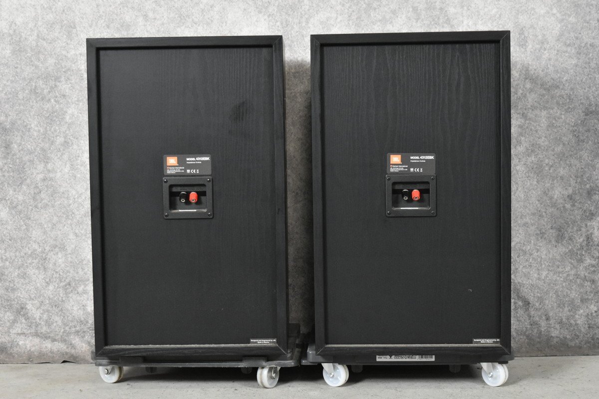 【D】JBL 4312EBK スピーカーペア 3058083 【送料無料!!】