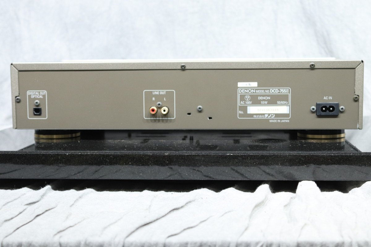 【C】DENON DCD-755II CDプレイヤー デノン 3071151