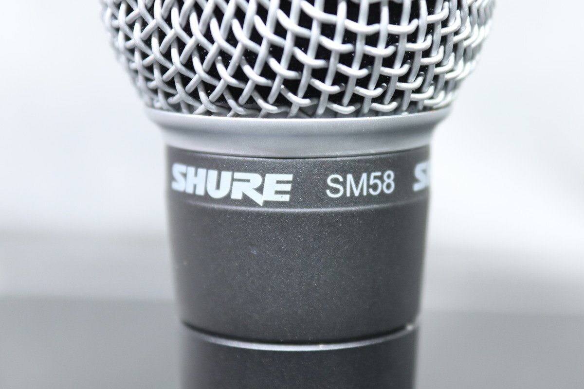 【C】SHURE SM58 ダイナミックマイク シュアー 3057442