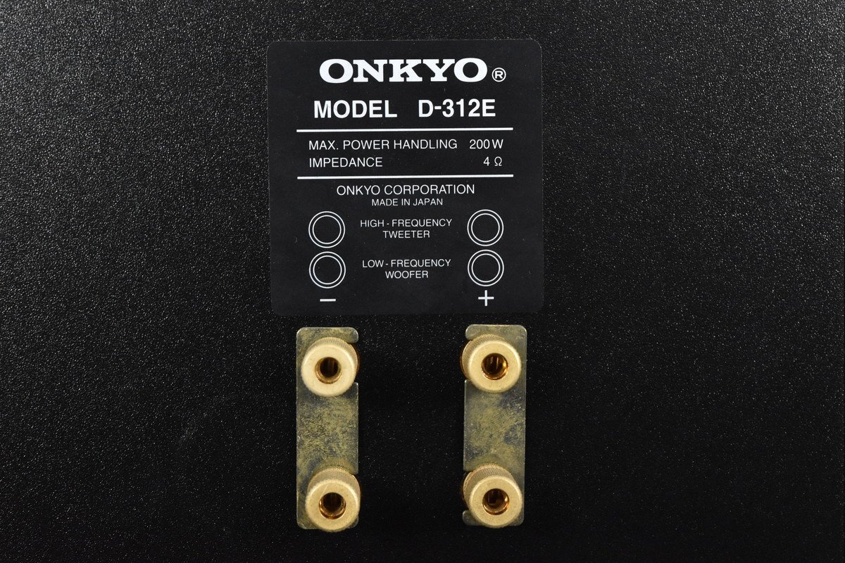 【C】ONKYO D-312E スピーカーペア オンキョー スタンド付屬 3106288