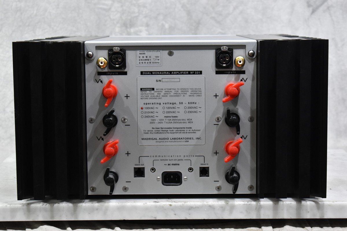 【J】Mark Levinson No.331L パワーアンプ マークレビンソン 3105821【送料無料!!】