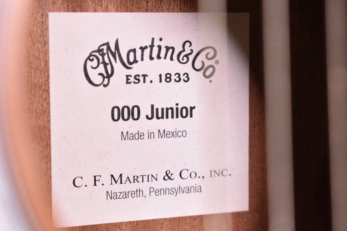 【G】Martin & Co. 000 Jr-10 アコースティックギター マーティン 3070772